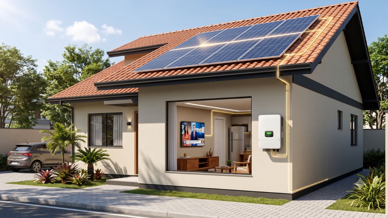Como funciona o efeito fotovoltaico na prática