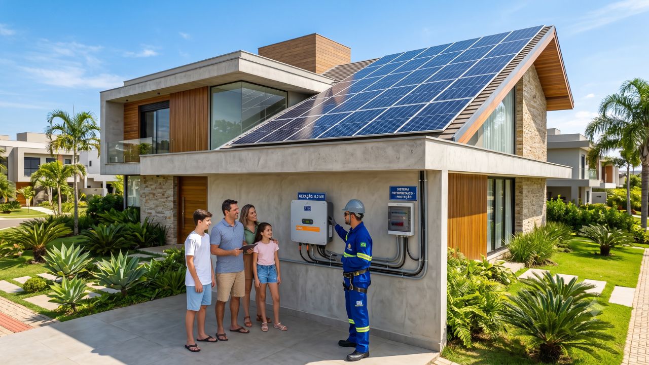 Gerador solar