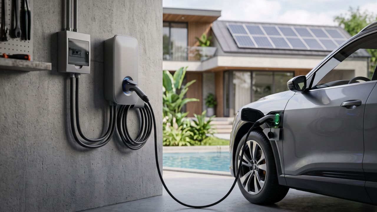 Preciso de um sistema solar maior para incluir o carro elétrico Preciso de um sistema solar maior para incluir o carro elétrico