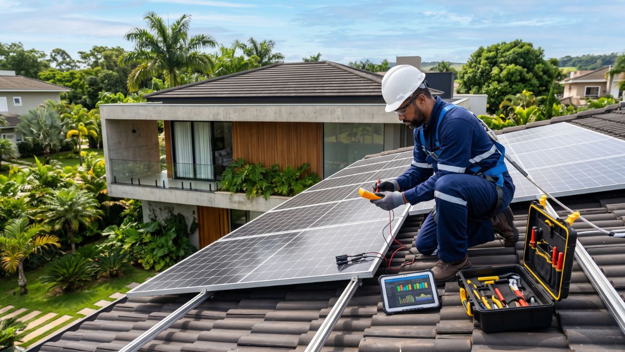 Quanto custa a manutenção anual de energia solar