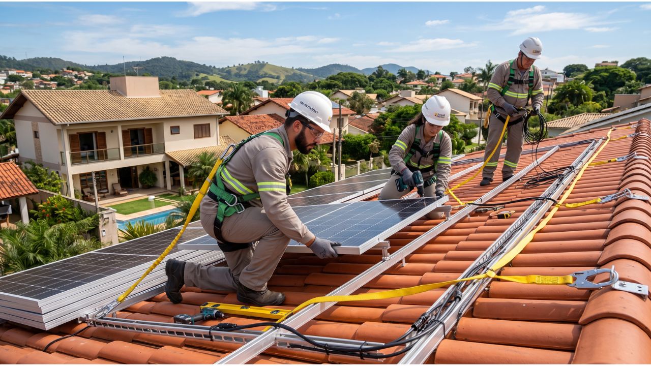 Segurança elétrica na instalação solar