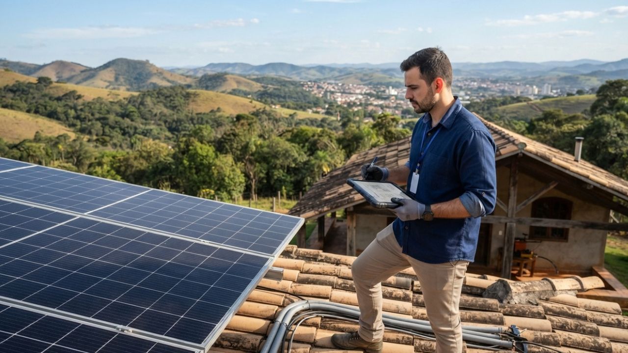 A Multiluz Solar atende Santa Bárbara