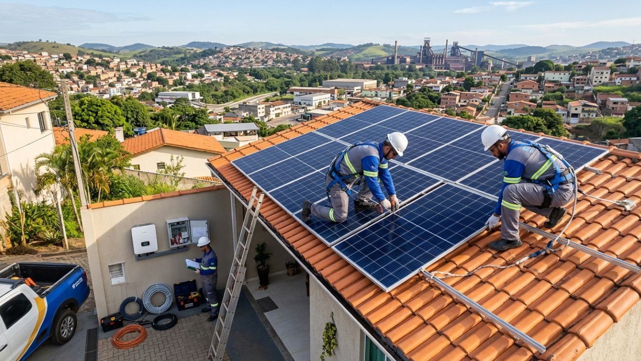 A Multiluz Solar atende Santana do Paraíso