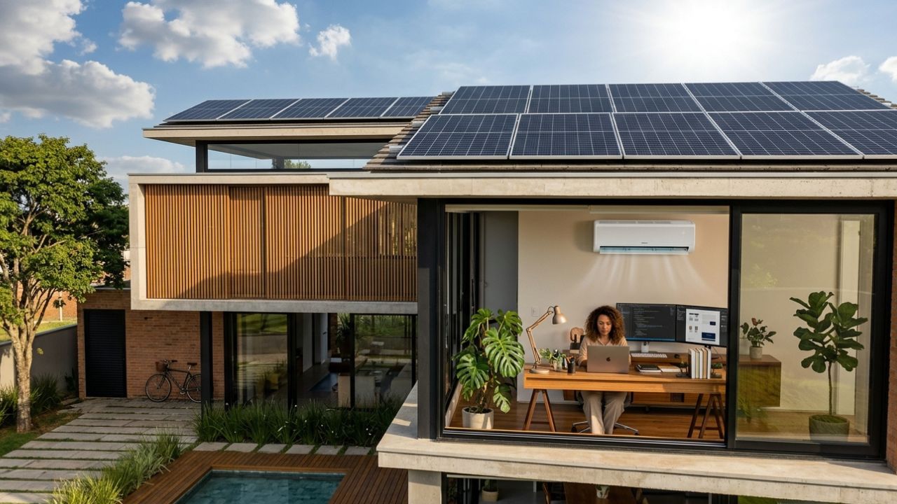 Home office aumenta a conta de luz