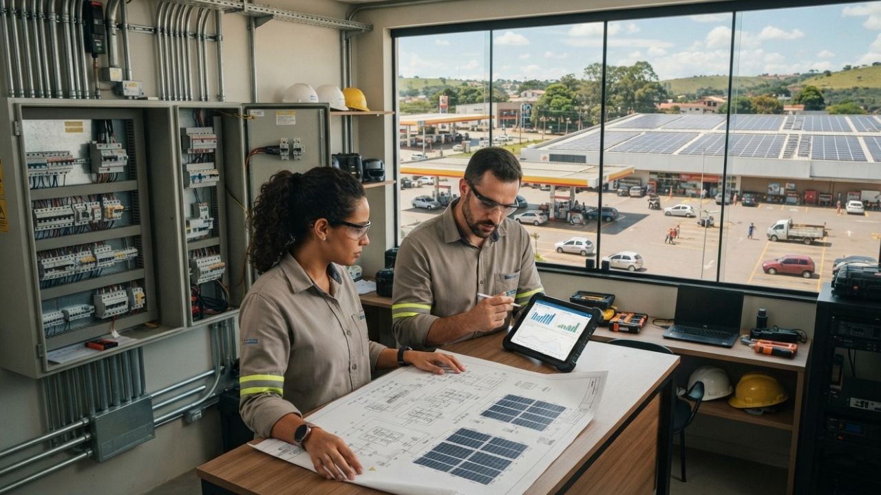 Esse tipo de projeto se encaixa em qual modalidade de energia solar